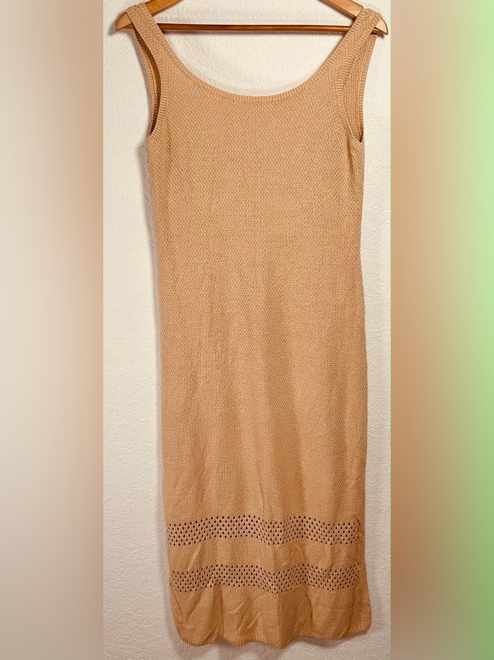 Seafolly Terrain Knit Dress in Sands - Picture 2 of 5